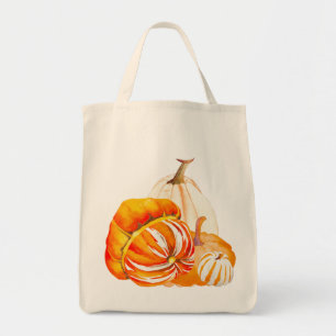 Pumpkin Harvest on a Tote Bag (7-IV)