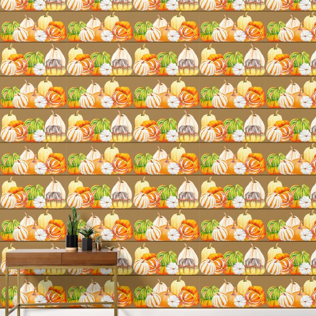 Pumpkin Harvest on a  Wallpaper (Hallway)