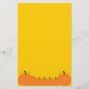 Pumpkin Harvest Stationery