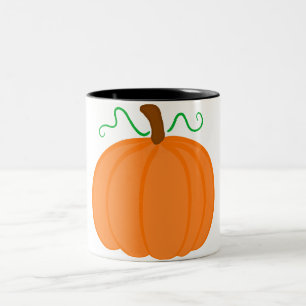 Pumpkin Harvest Two-Tone Coffee Mug