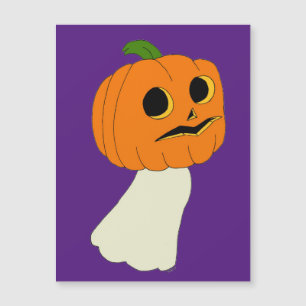 Pumpkin head ghost