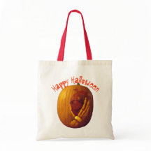 Pumpkin, Heart in Skeleton Hand