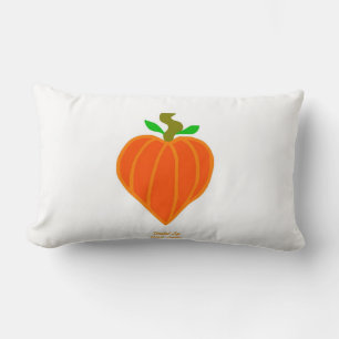 Pumpkin Heart Lumbar Pillow