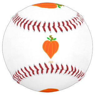 Pumpkin Heart Softball
