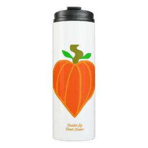 Pumpkin Heart Thermal Tumbler