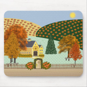 Pumpkin Hollow Mouse Pad