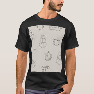 Pumpkin Illustration T-Shirt