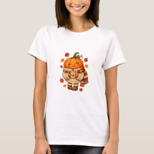 Pumpkin in a cozy scarf T-Shirt