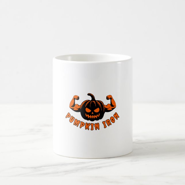 Pumpkin Iron  Coffee Mug (Center)