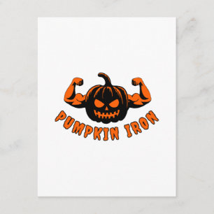 Pumpkin Iron  Enclosure Card