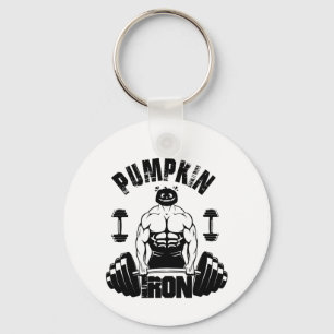 Pumpkin Iron Keychain