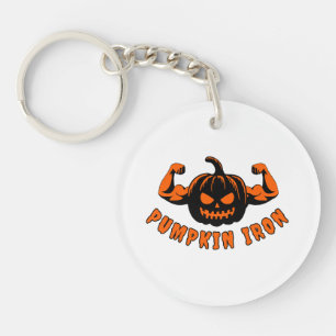 Pumpkin Iron  Keychain