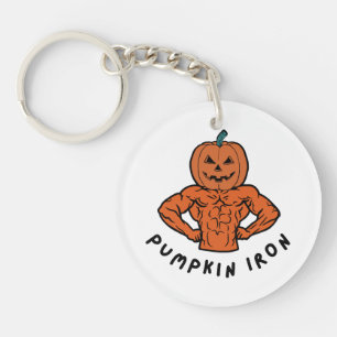 Pumpkin Iron Keychain