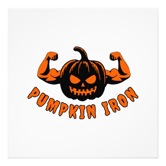 Pumpkin Iron  Photo Print (Front)