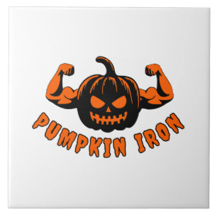 Pumpkin Iron  Tile