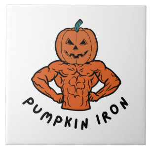 Pumpkin Iron  Tile
