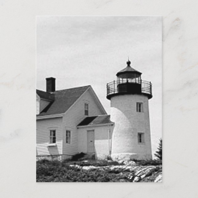 Pumpkin Island Lighthouse Postcard (Front)
