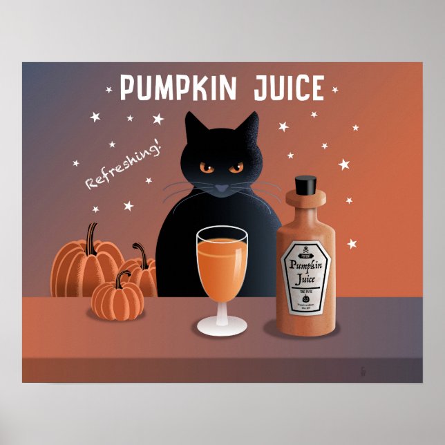 Pumpkin Juice Poster (Front)