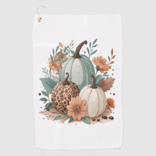 Pumpkin Kids Halloween Golf Towel