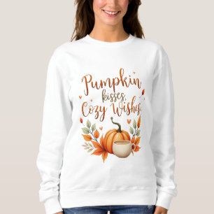 Pumpkin Kisses, Cozy Wishes Sweatshirt