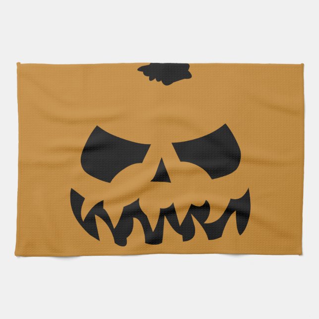 Pumpkin Kitchen Towel (Horizontal)