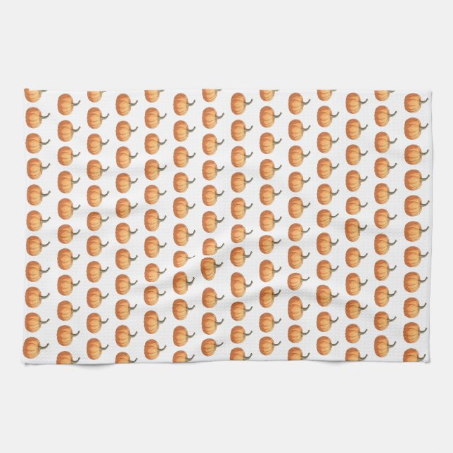 Pumpkin Kitchen Towel (Horizontal)