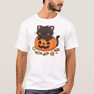 Pumpkin Kitty Parade Essential T-Shirt