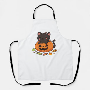 Pumpkin Kitty Parade Essential T-Shirt Apron