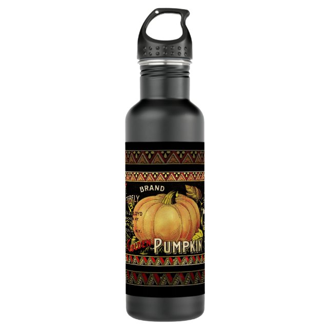 Pumpkin Label Antique Butterfly Brand 710 Ml Water Bottle (Front)