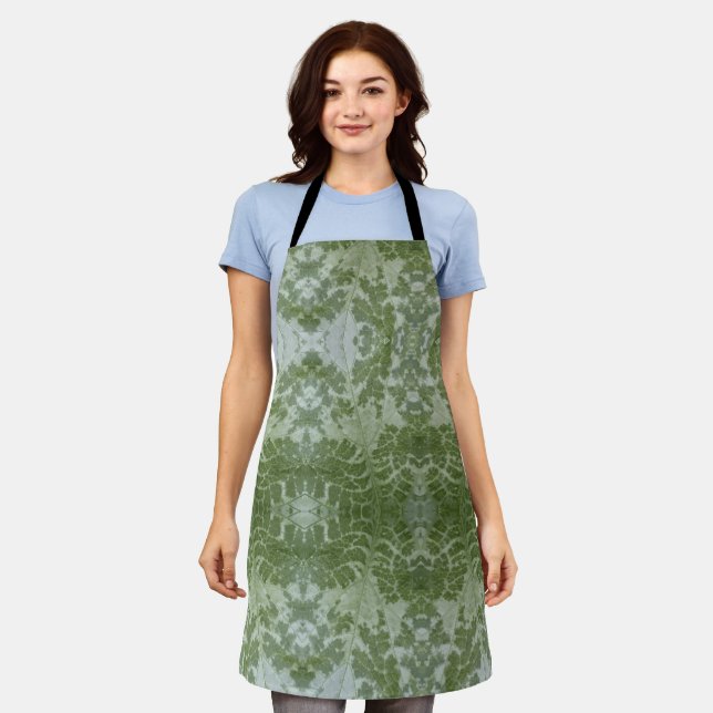 Pumpkin Leaf Macro Apron (Worn)