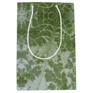 Pumpkin Leaf Macro Medium Gift Bag