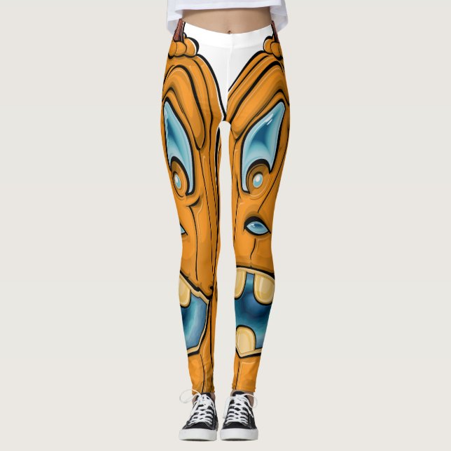 Pumpkin Leggings (Front)
