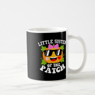 Pumpkin Little Sister Of The Patch Fun Halloween Coffee Mug