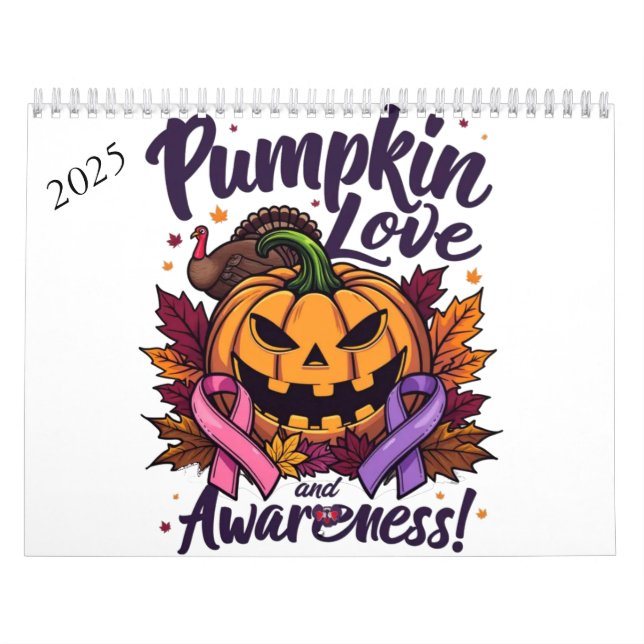Pumpkin Love and Awareness  Calendar (Cover)
