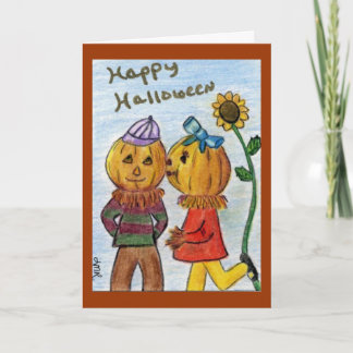 Pumpkin Love Card