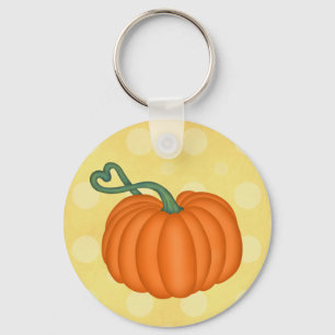 Pumpkin Love Keychain