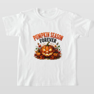 🍂 Pumpkin Lover Halloween Season Saying 🎃 T-Shirt