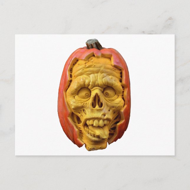 Pumpkin Man Postcard (Front)