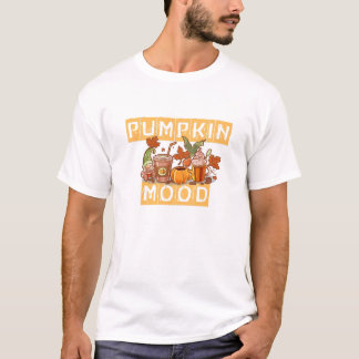 Pumpkin Mood Fall Coffee Tee