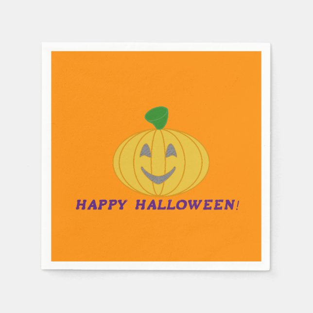 Pumpkin Napkin (Front)