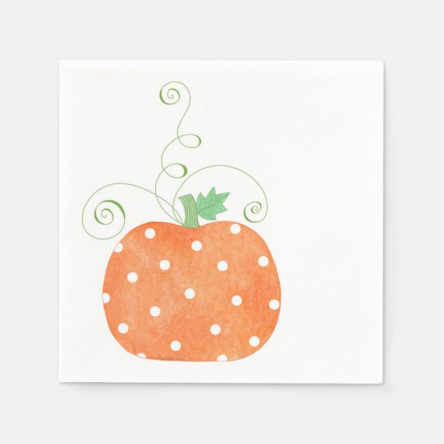 Pumpkin - Napkins (Front)