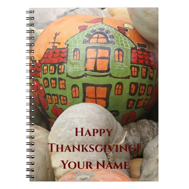 Pumpkin Notebook (Front)