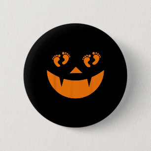 Pumpkin Ob Nurse Delivery Labour Halloween Obstetr 2 Inch Round Button