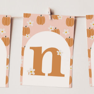 Pumpkin ONE "N" High Chair Banner Card