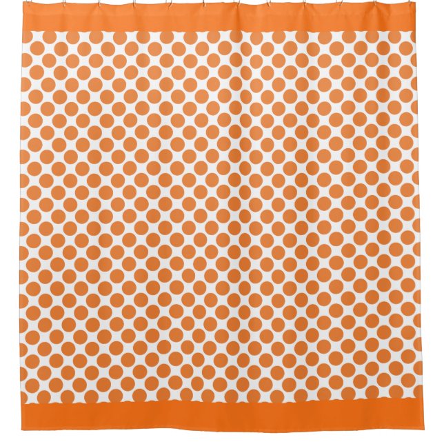 Pumpkin Orange Polka Dots (Front)