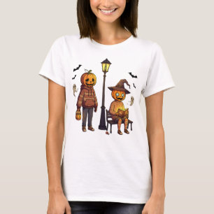Pumpkin Pals Hoodie – Creepy Cute Halloween Street T-Shirt
