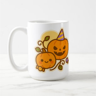 Pumpkin Pals – Kawaii Halloween Coffee Mug