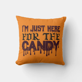 Pumpkin Pals Playland Throw Pillow