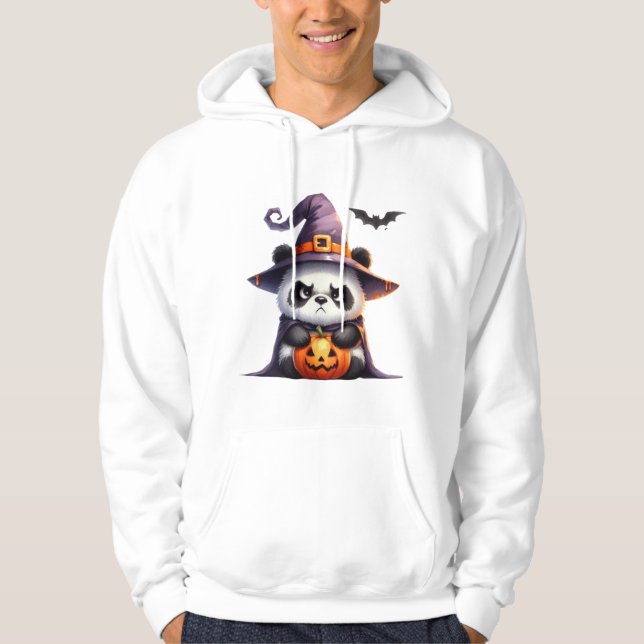 Pumpkin Panda Pals Hoodie (Front)