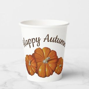 Pumpkin Paper Cup
